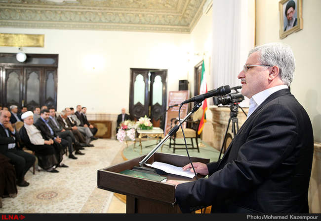 دیدار رئیس، معاونین و جمعی از مدیران سازمان تأمین اجتماعی با آیت الل�