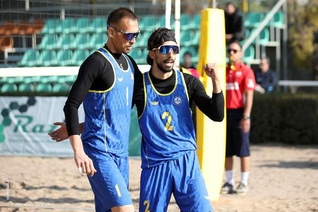 گزارش تصویری هفته دوم لیگ برتر والیبال ساحلی ۱۴۰۴