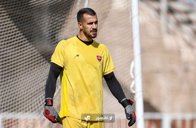 گزارش تصویری تمرین امروز پرسپولیس با یک مهمان ویژه