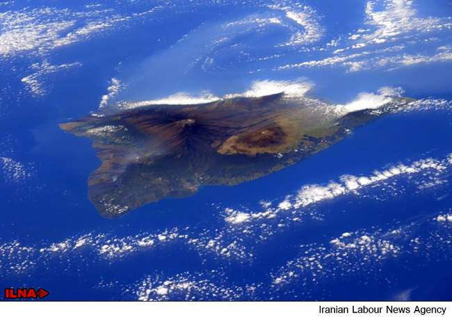 تصاویر خیره کننده از زمین که فضانوردان ناسا اسکات کلی در ایستگاه فضا