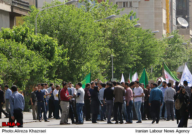 راهپیمایی روز جهانی کارگر در تهران/3