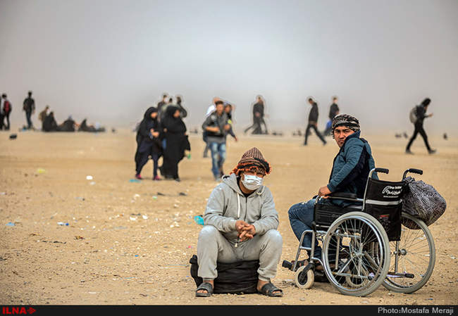 بسته شدن مرز مهران و سردرگمی هزاران زائر ایرانی/12
