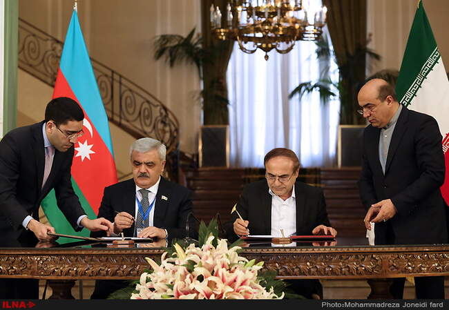 دیدار حسن روحانی با الهام علی اف رئیس جمهور آذربایجان