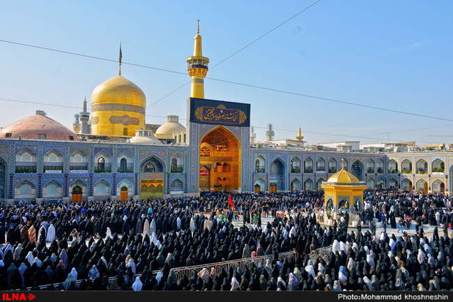 مراسم اربعین حسینی در مشهد مقدس‎