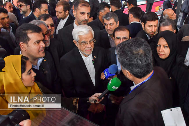 بازدید معاون اول رییس جمهور از نمایشگاه ایران ساخت 