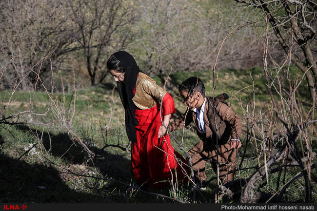 مراسم نوروز در روستای سالیان/سنندج