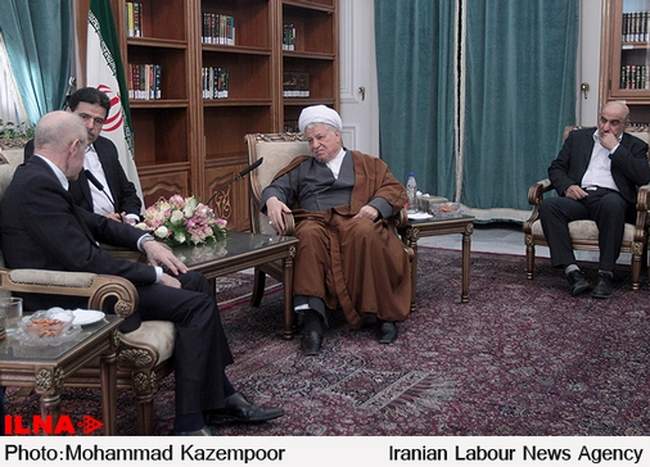 دیدار دکتر ویلیام وندلی با آیت الله هاشمی