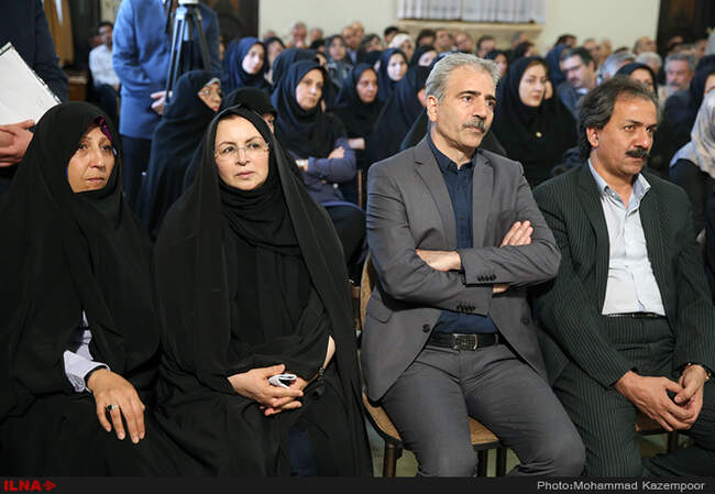 دیدار کارکنان، مدیران و خیرین بنیاد بیماری‌های خاص با آیت‌الله هاشمی رفسنجانی