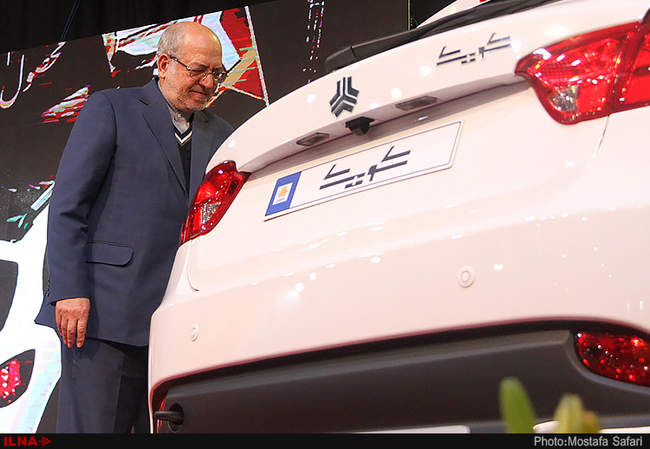 رونمایی ازخودروی دنده اتوماتیک سایپا