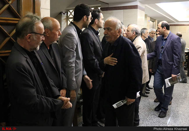 مراسم ترحیم محمد امین قانعی راد