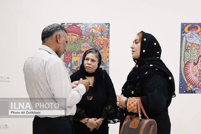 نمایشگاه پوسترهای آذرخش فراهانی در فین - 18