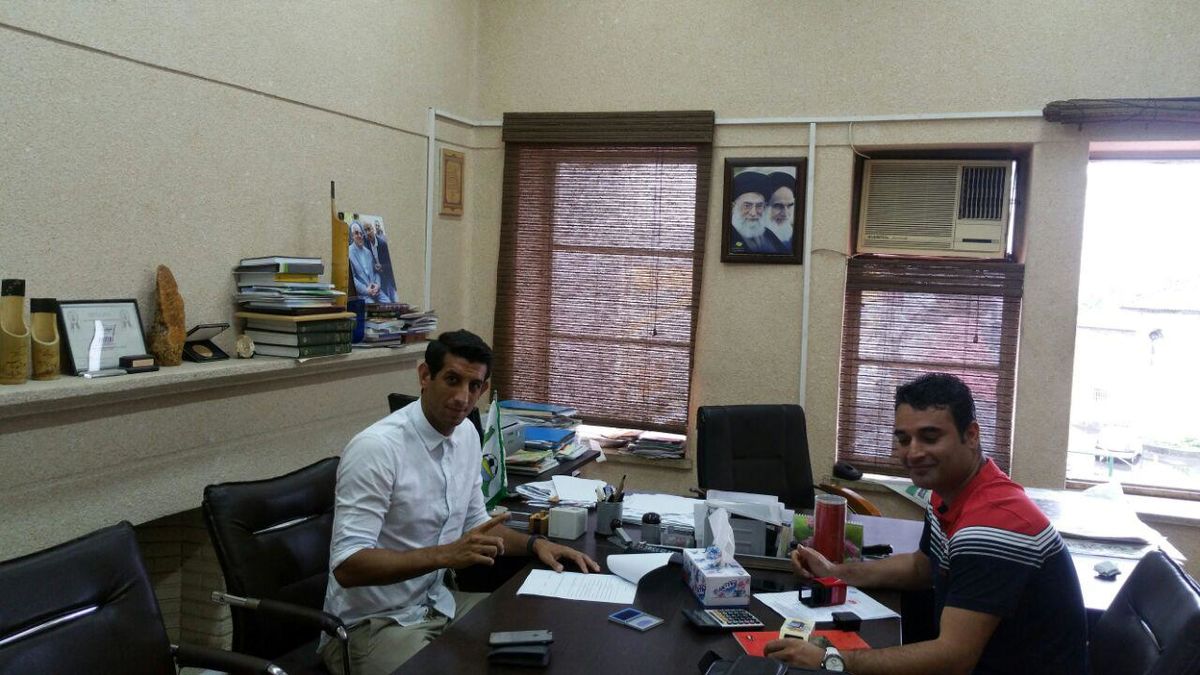 بازیکن سابق پرسپولیس به سپیدرود رشت پیوست (عکس)