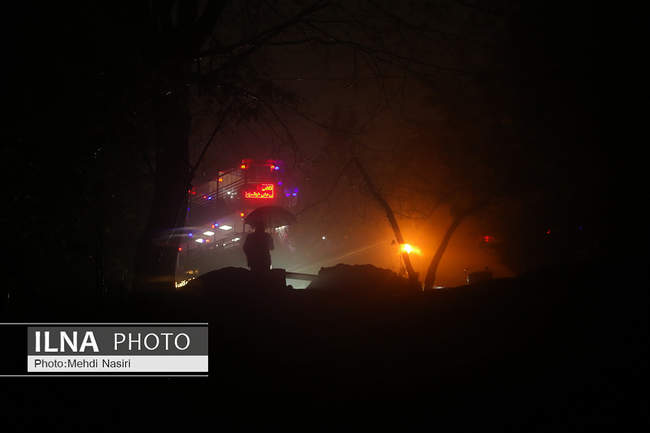 مه گرفتگی در تهران