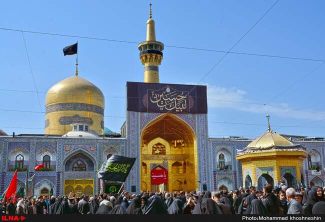 عزاداری عاشورای حسینی در مشهد مقدس