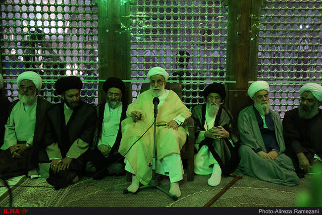 گزارش تصویری تجدید میثاق اعضای مجلس خبرگان با آرمان‌های امام راحل