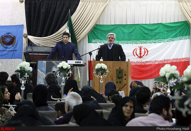 مراسم جشن به مناسبت بزرگ‌ داشت آغاز سی‌وهشتمین سالروز پیروزی انقلاب اسلامی