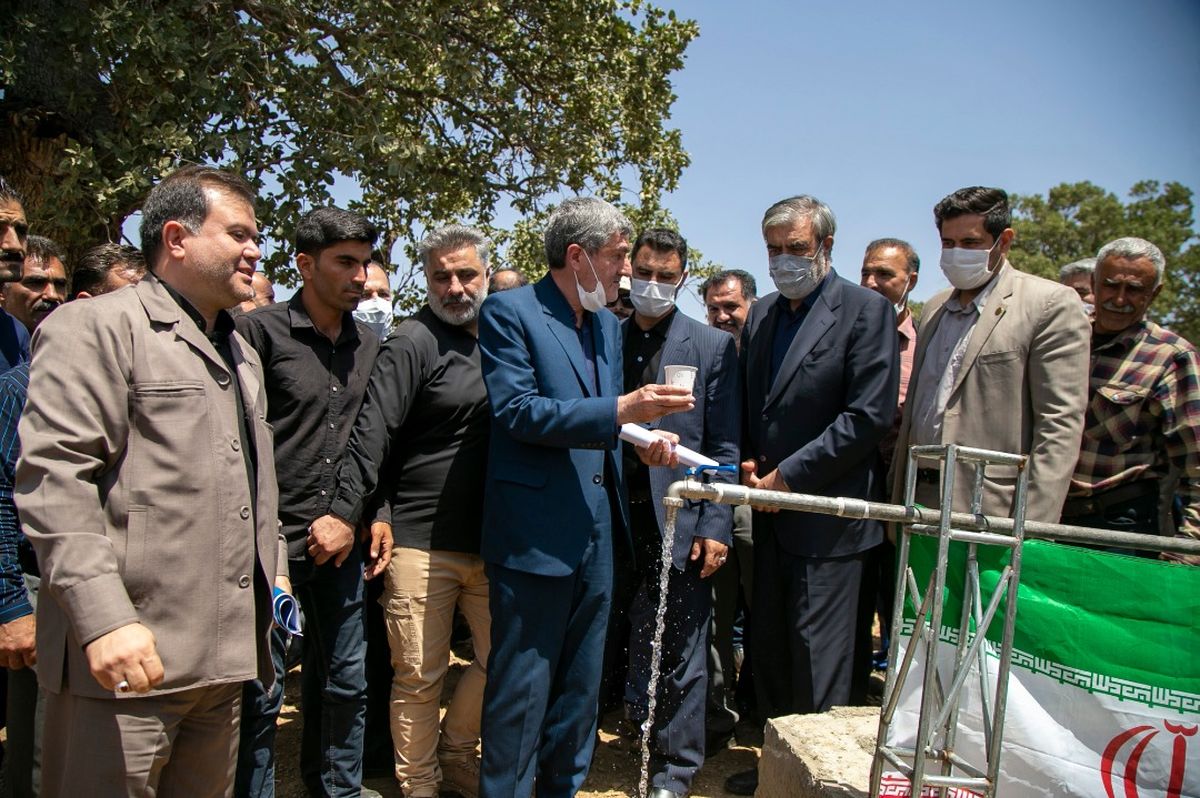 بهره‌برداری از مجتمع آبرسانی به روستاهای کوهمره سرخی در شیراز