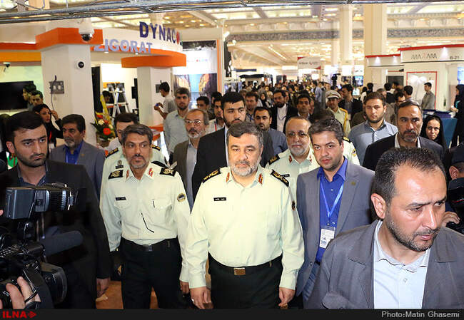 افتتاح چهاردهمین نمایشگاه بین المللی تجهیزات پلیسی ،‌ ایمنی و امنیتی