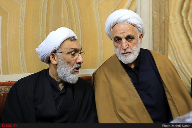 مراسم ختم فرزند احمد توکلی