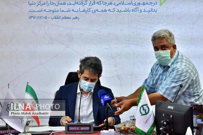 نشست خبری معاون حمل و نقل و ترافیک شهرداری تهران	