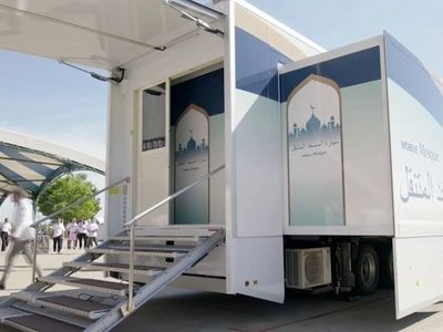 آزمایش موفق نمازخانه سیار شرکت ژاپنی