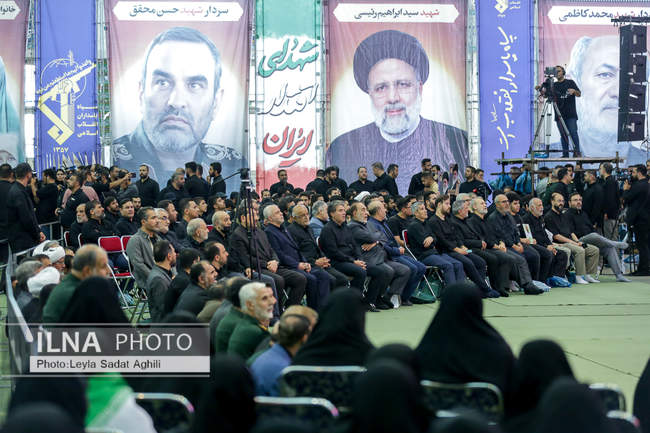 گرامیداشت شهدای اقتدار در مصلی تهران
