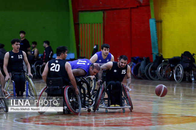 رقابت‌های لیگ ملی بسکتبال با ویلچر باشگاه‌های کشور