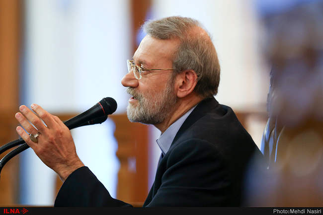 نشست خبری علی لاریجانی