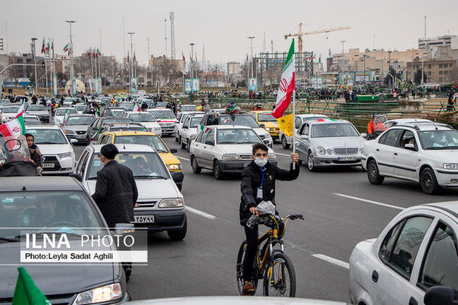 مراسم راهپیمایی ۲۲ بهمن در تهران ( 3 )