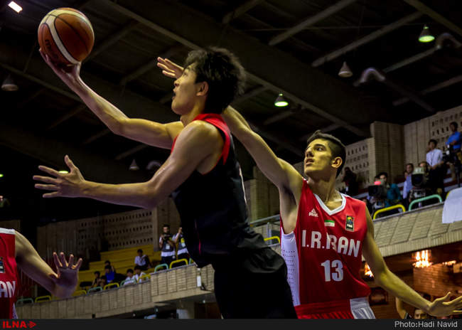 بیست و چهارمین دوره مسابقات بسکتبال قهرمانی جوانان آسیا: ایران - ژاپن
