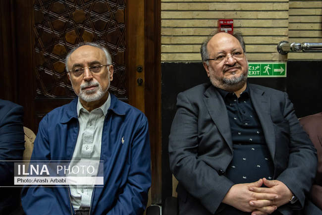 مراسم ترحیم مادر غلامعلی حداد عادل