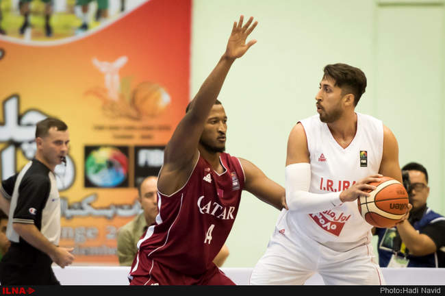 مسابقات بسکتبال آسیا چلنچ /ایران - قطر