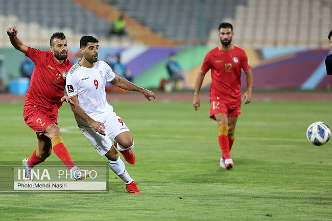 دیدار تیم‌های ملی فوتبال ایران و سوریه 