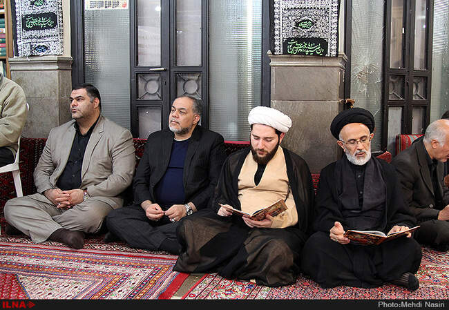 مراسم چهلمین روز درگذشت آیت‌الله خزعلی