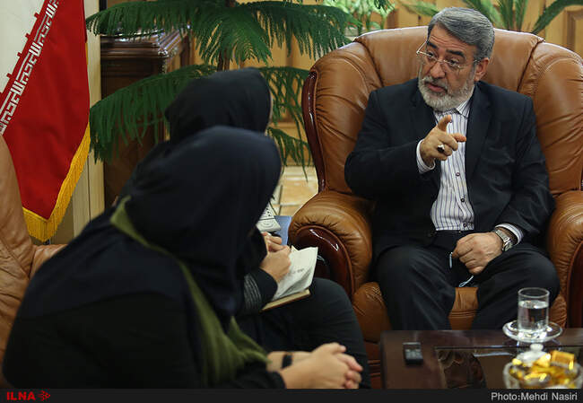 گزارش تصویری گفت‌وگوی اختصاصی وزیر کشور با خبرگزاری ایلنا 