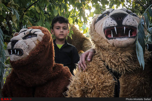 مراسم تاسوعای حسینی در فرخشهر
