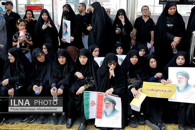 مراسم تشییع شهدای اقتدار - تهران / 2