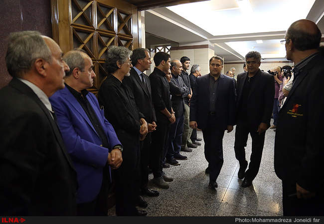 مراسم یادبود داود رشیدی