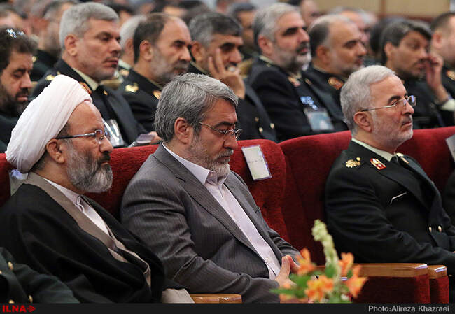 همایش فرماندهان نیروی انتظامی با حضور وزیر کشور