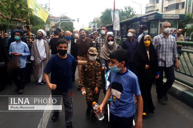 راه‍پمایی روز قدس 1401 در تهران/1