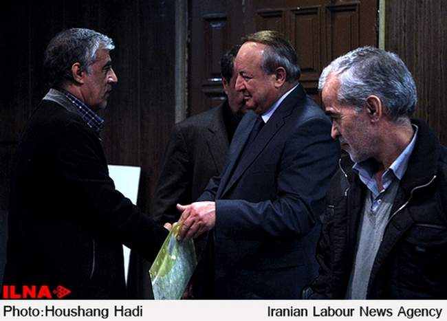 دیدار هیئت کارگری سوریه با دبیر خانه کارگر