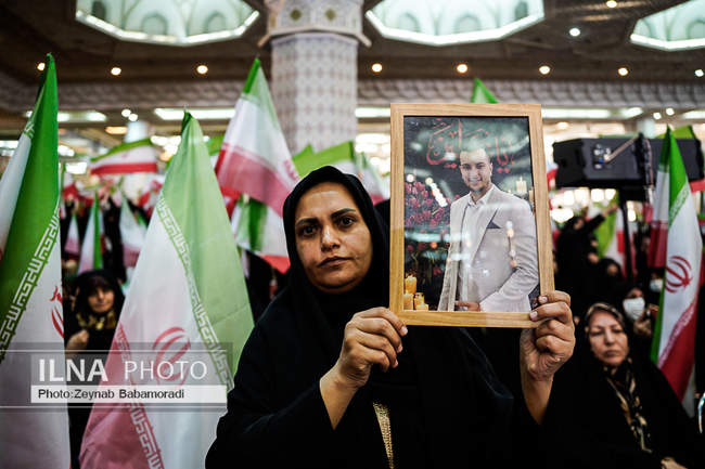 مراسم چهلم جان‌باختگان حوادث دی‌ماه