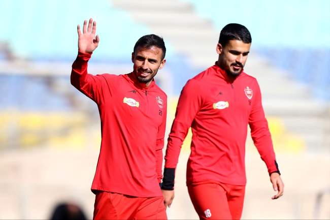 گزارش تصویری از اولین تمرین پرسپولیس پس از کامبک رویایی
