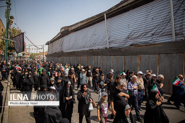 پیاده‌روی جاماندگان اربعین در قزوین