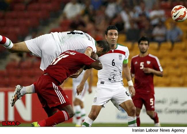 برتری تیم ملی فوتبال کشورمان مقابل امارات