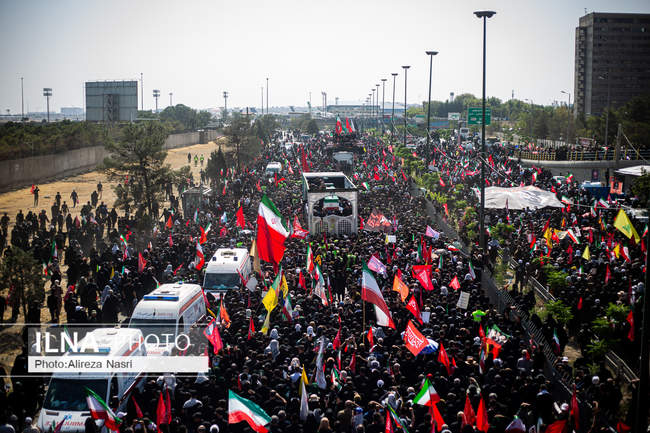مراسم تشییع پیکر مطهر رهبر شهید انقلاب / 7
