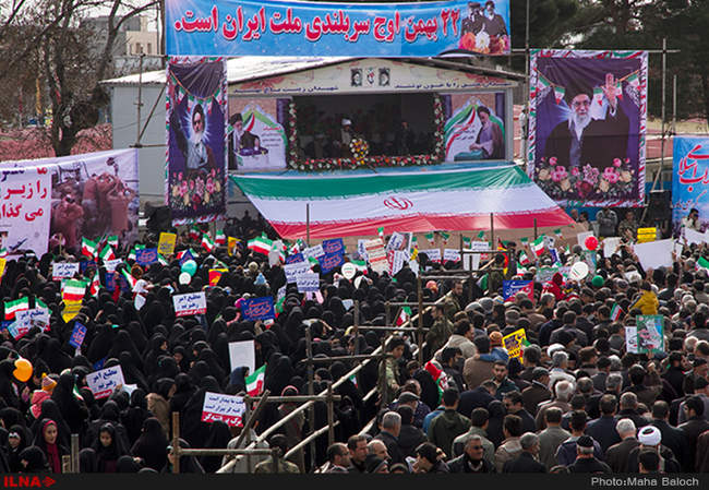 راهپیمایی یوم الله 22 بهمن در قزوین/4