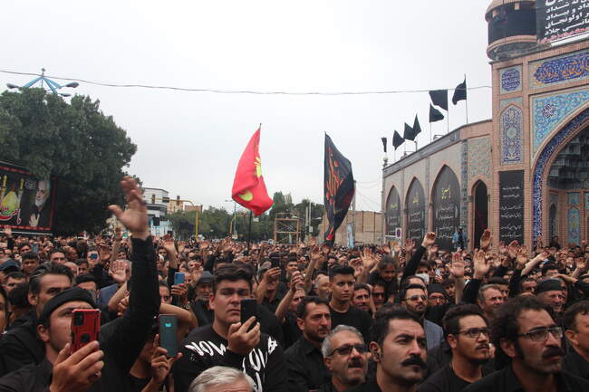 تجمع اردبیلی ها در عصر عاشورا