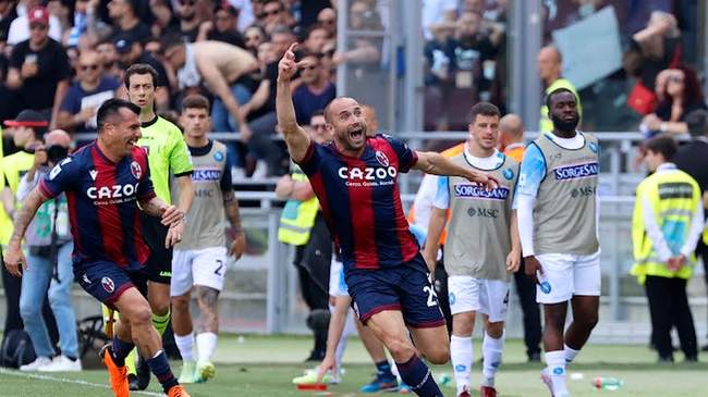 گزارش تصویری دیدار ناپولی و بلونیا