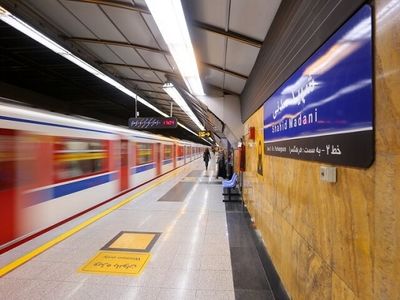 اختلال در خط ۲ متروی تهران